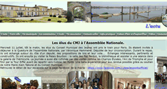 Desktop Screenshot of mairie-cubzaclesponts.com